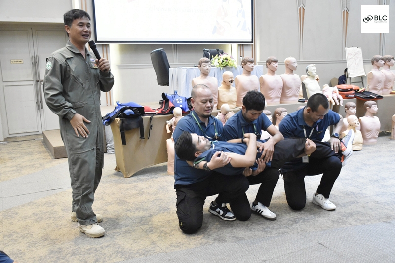 อบรมหลักสูตร "การช่วยฟื้นคืนชีพขั้นพื้นฐาน"